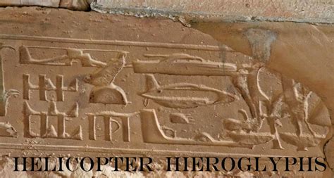 Hieroglyphs of helicopter - Deciphering hieroglyphs would allow scholars to read the writing on scores of other Ancient Egyptian texts and monuments. In 1801, the British were negotiating for France's surrender.